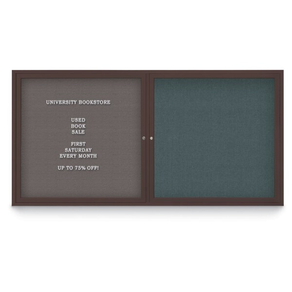 Corkboard, Synthetic Cork/Satin, 72"x48"